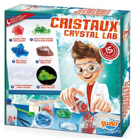 Kristallen lab 15 experimenten - Buki