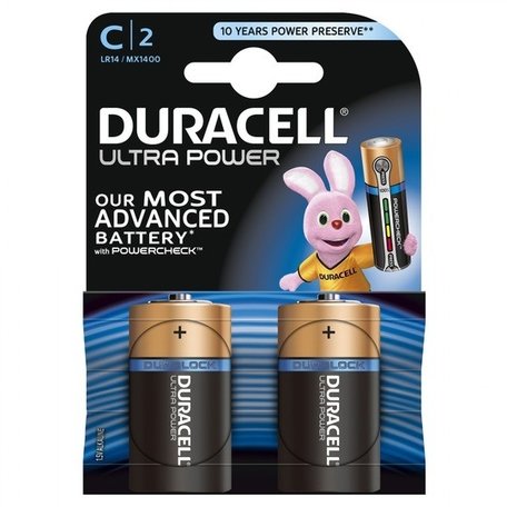 Duracell batterijen Duralock Ultra Power 2-pack C2